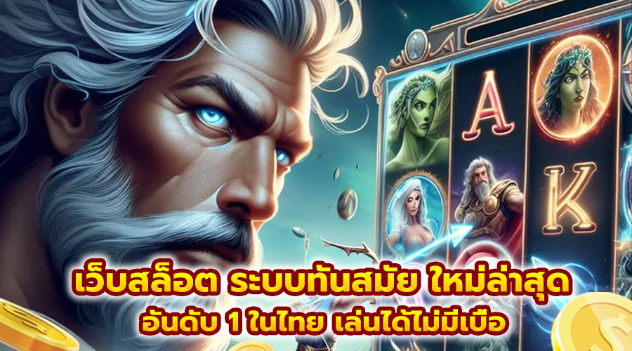 เว็บสล็อต ระบบทันสมัย ใหม่ล่าสุด